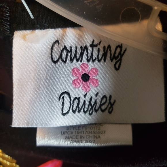 Counting Daises Black Cat Polka Dot Tutu Legging Set - Size 18M - Picture 9 of 12